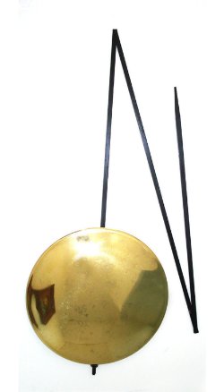 Solide vouwslinger voor comtoise, gebr., lens ca. 17 cm.