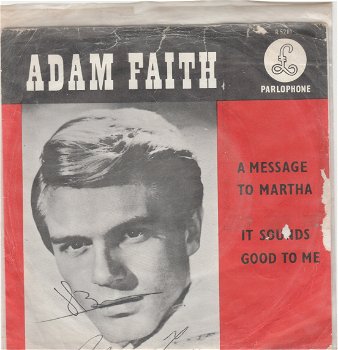 Adam Faith - A Message To Martha 1965 - 0
