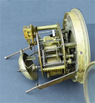 Pendule uurwerk = G. Becker = anno 1893 =39511 - 4