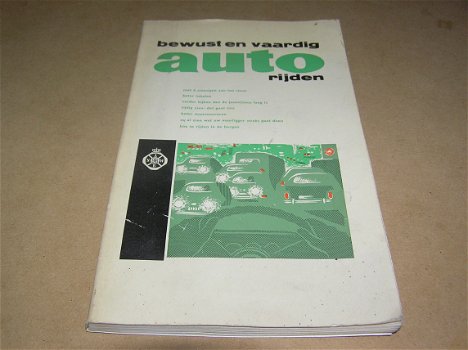 Bewust en vaardig auto rijden ANWB 1968(P3) - 0