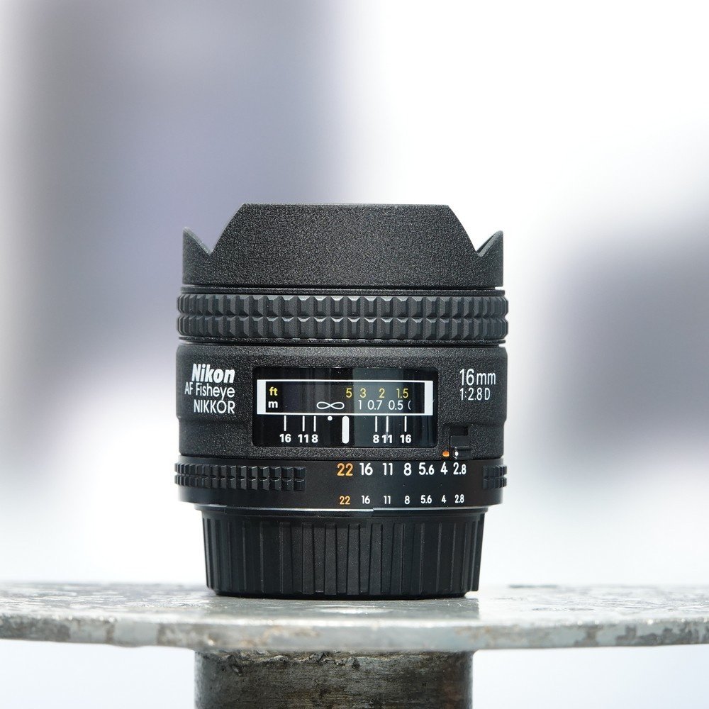 Nikon 16mm 2.8 D AF Fisheye nr. 9564 - nr. 1