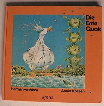 Herman Van Veen - Die Ente Quak (Hardcover/Gebonden) Duitstalig - 0