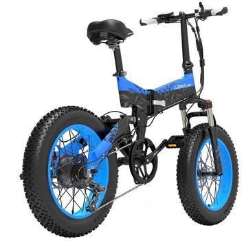 LANKELEISI X3000 Plus Electric Bike 1000W 46km/h 90 KM Range - 2