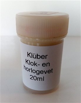 Echte Koch klokolie / uurwerk olie koopt u bij Het Raderwerk. - 5