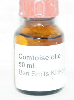 Comtoise klok olie flesje 10 ml. = goed voor 10 klokken. - 6