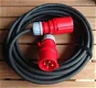 CEE 32A 10 meter motor verlengkabel 4P 380V - 400V AC - 0 - Thumbnail