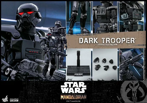Hot Toys The Mandalorian Dark Trooper TMS032 - 0