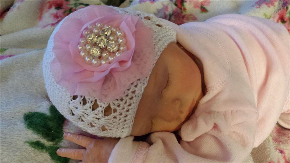 wit roze Doopjurk doopkleding doopsetje doopkleed Lea - Afbeelding 7