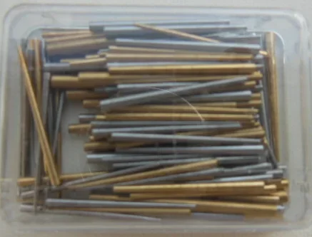 Assortiment voorsteekstiften staal en messing 140 stuks € 21,70 - 0