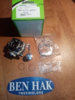 Cilinder 50 cc Airsal Derbi Senda Aprilia OT 2006< Gietijzer SNEL