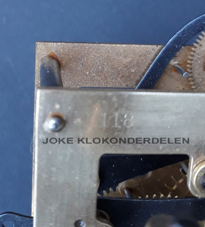 = Regulateur uurwerk = Junghans A 13 =44064 - Afbeelding 6