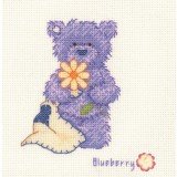 Borduurpakket POPCORN the BEAR NIEUW !