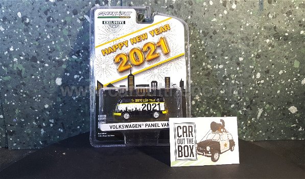 Volkswagen VW T2 NEW YEAR 2021 1:64 Greenlight - 2