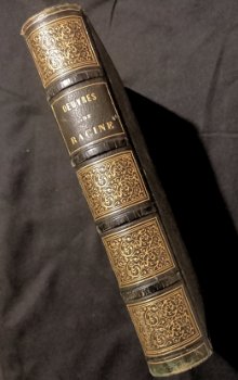 [Reliure Quinet] Oeuvres de Jean Racine 1853 met 12 platen - 0