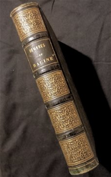 [Reliure Quinet] Oeuvres de Jean Racine 1853 met 12 platen