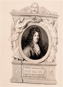 [Reliure Quinet] Oeuvres de Jean Racine 1853 met 12 platen - 1