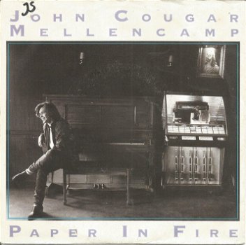 John Cougar Mellencamp ‎– Paper In Fire (1987) - 0