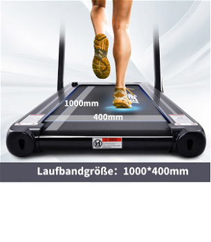 Merax 2.25 HP Electric Folding Treadmill 2-in-1 Running Machin - 6