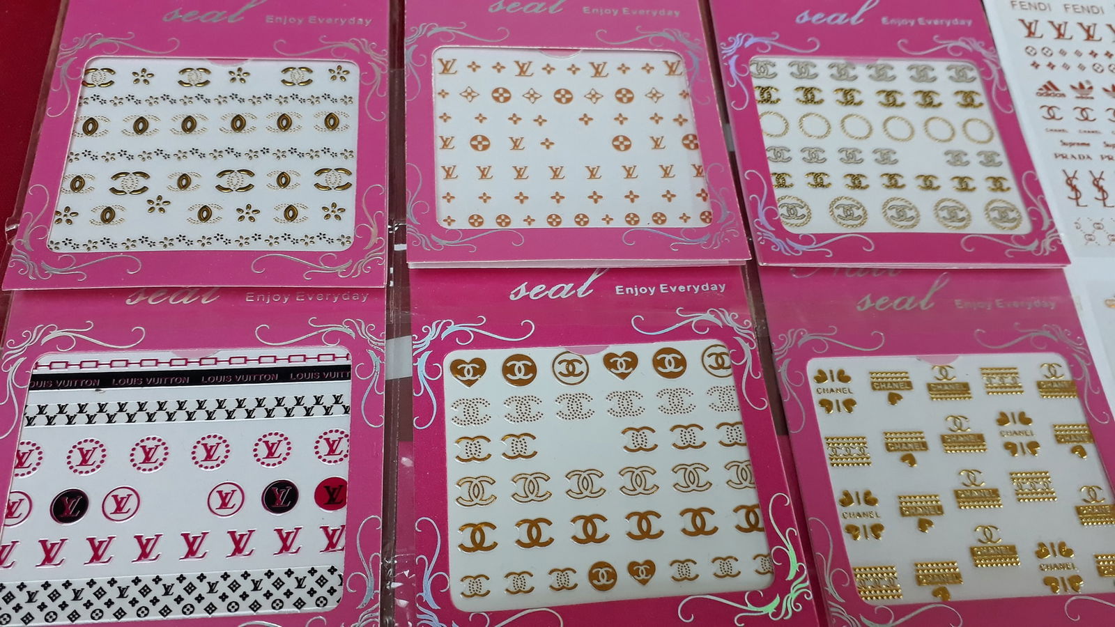 nagelstickers 20 vellen - Afbeelding 3