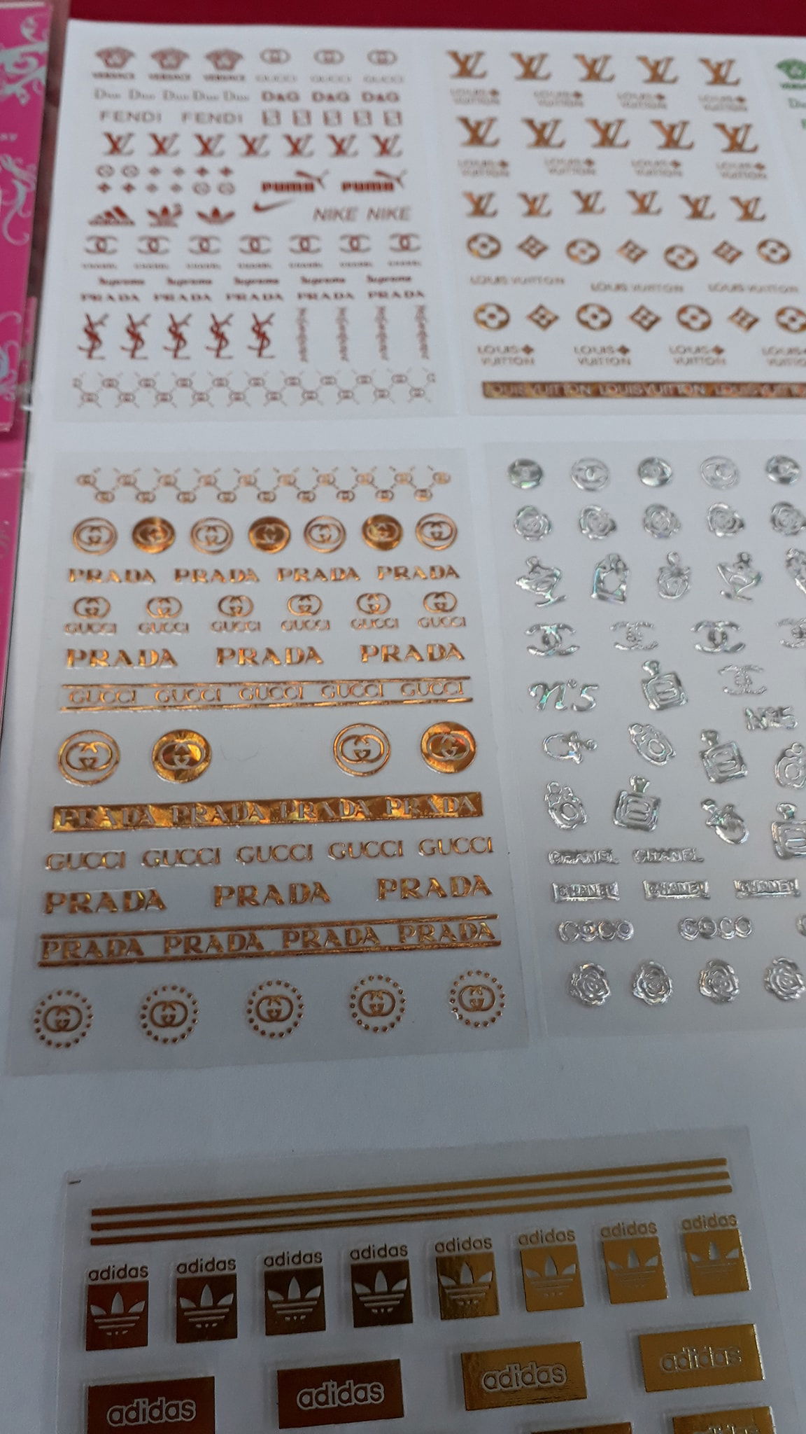 nagelstickers 20 vellen - Afbeelding 5