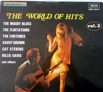 3 div. Compilatie LP's: The world of hits vol.1 / 2 / 3 - 4