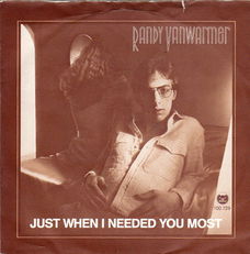 Randy Vanwarmer ‎– Just When I Needed You Most (1979)