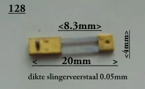 Franse pendule slingerveer nr. 128