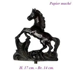 = Klok paardje = Papier maché =43617