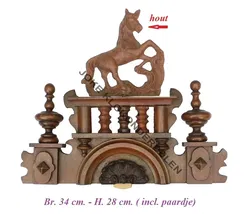 = Kuif ornament = oud =43067