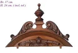 = Kuif ornament = gewicht regulateur =32238