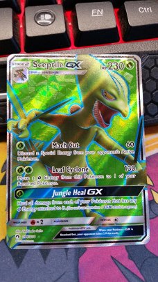 Sceptile GX (Full Art)  196/214 SM Lost Thunder nm