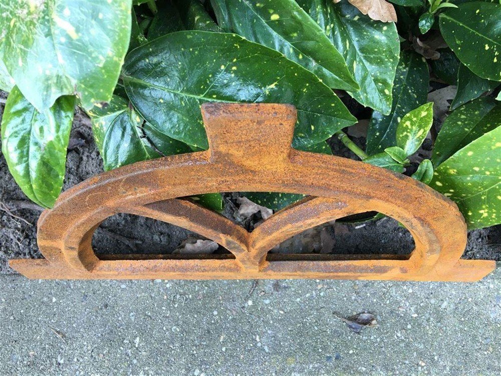 Gietijzeren stalraam - V-halbrund klein - 32x20 - Afbeelding 4