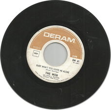 The Web With John L. Watson ‎– Baby Won't You Leave Me Alone (1969)