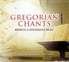 Schola Gregoriana Del Coro F. Paer ‎– Gregorian Chants (2 CD) Medieval & Renaissance Music  Nieuw