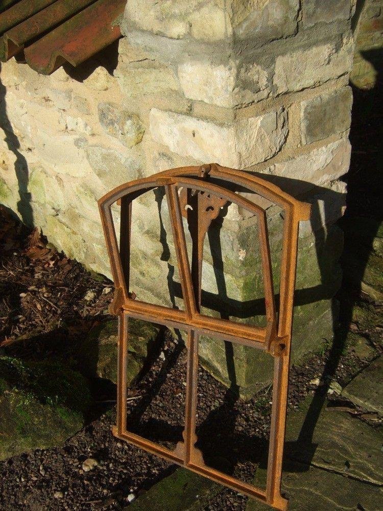 Raamwerk - Gretje - gietijzer-raam- decoratie tuin - Afbeelding 3