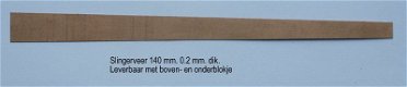 Slingerveer voor Friese staartklok met bovenblokje. - 4 - Thumbnail