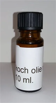 Geef uw klok echte Koch klokolie nr. 4 - 10 ml. = goed voor 10 klokken.