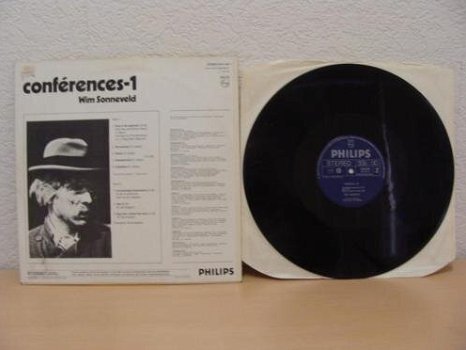 CONFERENCES 1 - WIM SONNEVELD uit 1970 Label : Philips - 6410 104 - 1