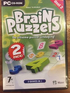 Brain Puzzels - Deel 2  (CDRom) Nieuw