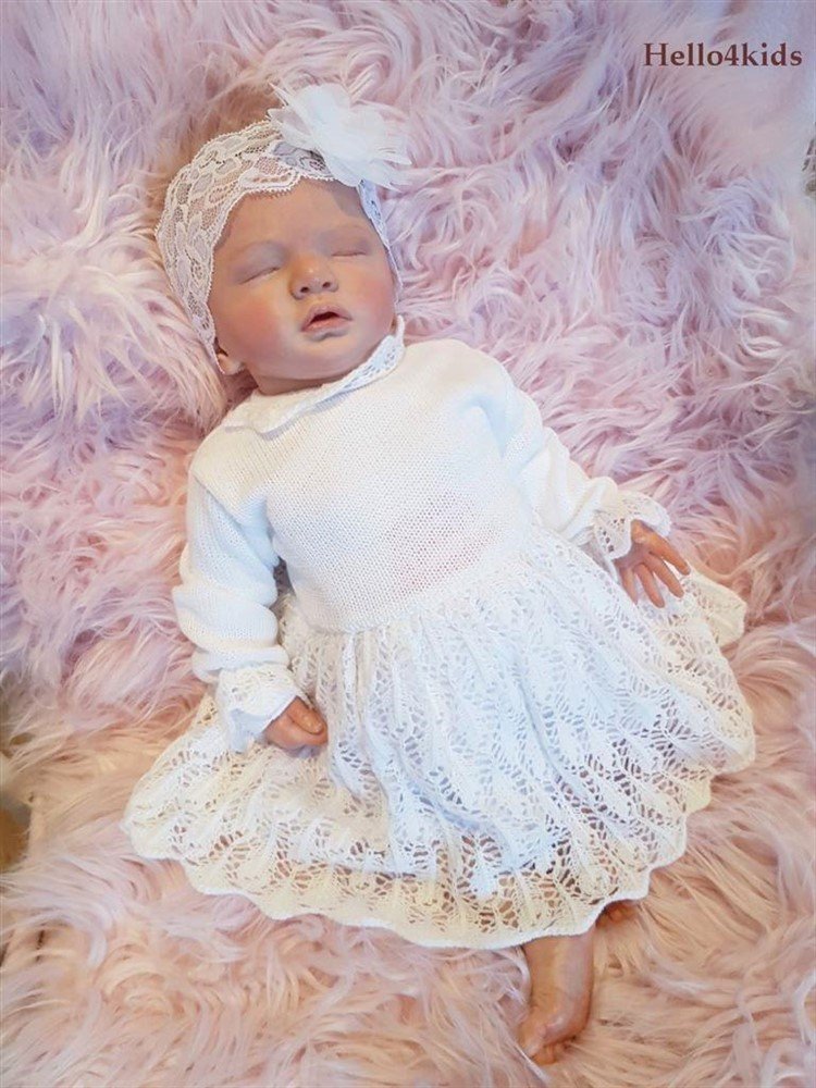 62,86,,92 bruidsmeisjes Doop jurkje bruidsmeisjes kleding Emma - Afbeelding 8