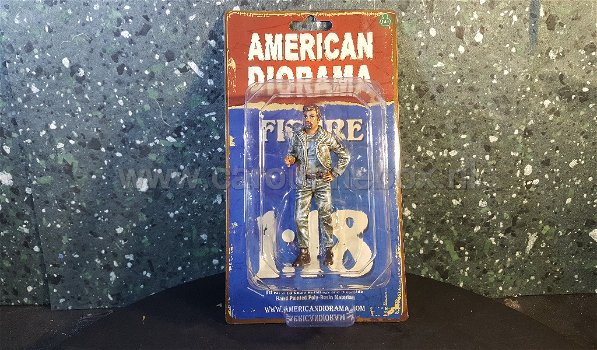 Diorama figuur 1/18 Mechanic Tim AD143 American Diorama - 2