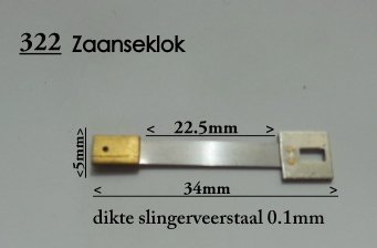 10 slingerveren nr. 00 voor maar € 9,00 - 1