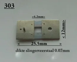 Slingerveren voor staande klokken va. € 5,00 - 0