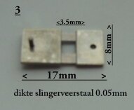 Slingerveren koopt u voordelig bij HETRADERWERK va. € 1,25 - 5