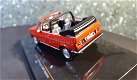 Volkswagen VW Golf 1 cabriolet rood 1:43 Ixo - 3 - Thumbnail