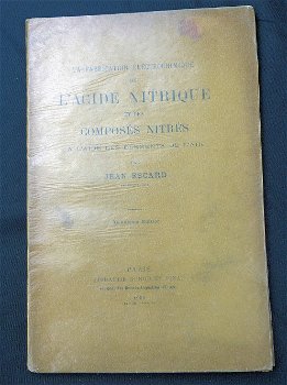 Escard 1909 Fabrication Électrochimique de l’Acide Nitrique - 0