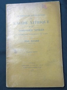 Escard 1909 Fabrication Électrochimique de l’Acide Nitrique