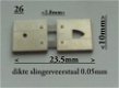Comtoise klok slingerveer nr. 308 ( Duitse kwaliteit.) - 1 - Thumbnail