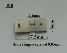Comtoise klok slingerveer nr. 308 ( Duitse kwaliteit.) - 3