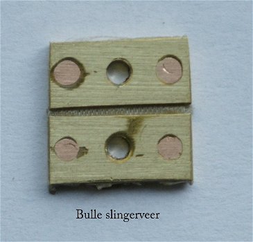 Slingerveren voor Bulle, Brillié en Kundo klokken. - 1